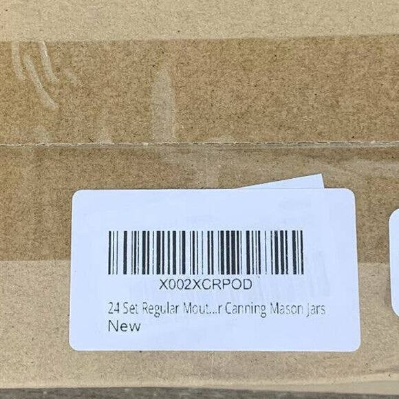 Mason Canning Lids 24 Count Regular Mouth for Ball, Kerr Jars Split Type Metal - Picture 10 of 11